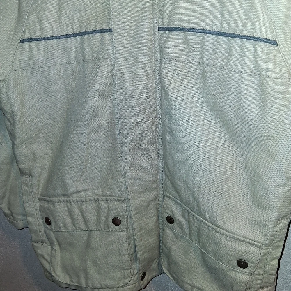 Gap Kids Little Boys Chore Barn Tan Quilted Courdoroy Collar Jacket M 7/8